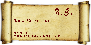 Nagy Celerina névjegykártya